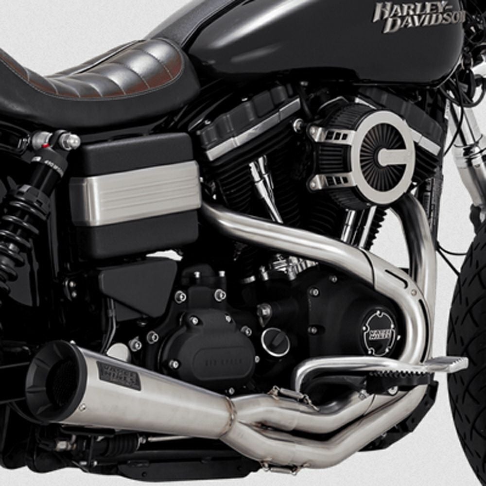 2006～2017 ダイナ ボブキャット 2-1エキゾーストマフラー (ブラック