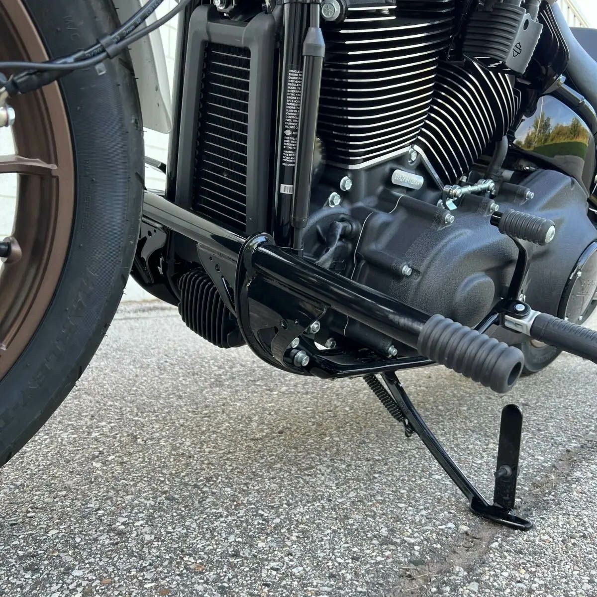 Santoro Fabworx ハイウェイ クラッシュバー グロスブラック M8