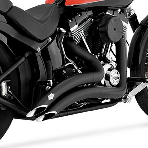 VANCE&HINES 2-2 ビッグラディウス ブラック フルエキゾーストマフラー