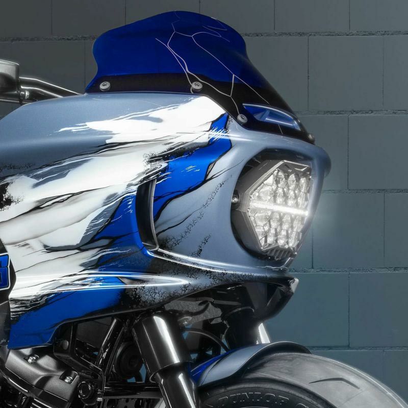 ソフテイル ローライダーST(FXLRST)用ヘッドライト｜ハーレーカスタム