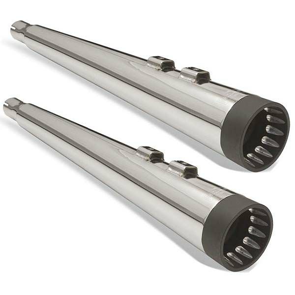 1995～2016 ツーリング 4.5インチ スリップオンマフラー スムース