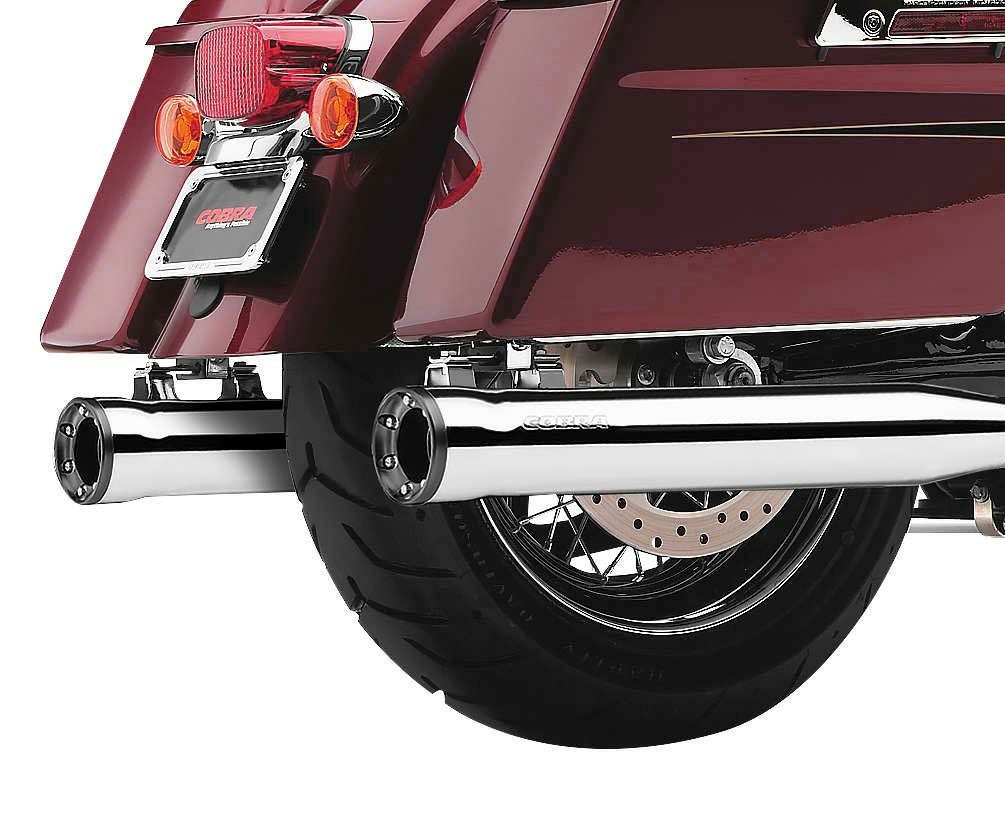 RINEHART(ラインハート) 4インチ スリップオンマフラー クローム