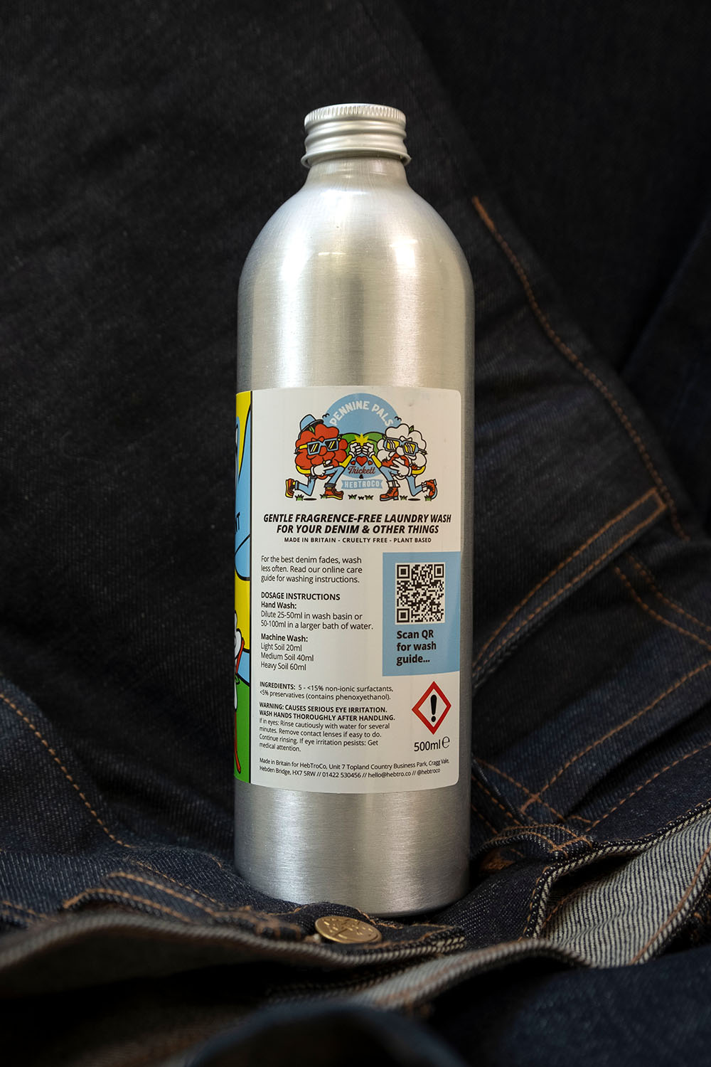 Clean Jeans Denim Detergent - 500ml - HebTroCo