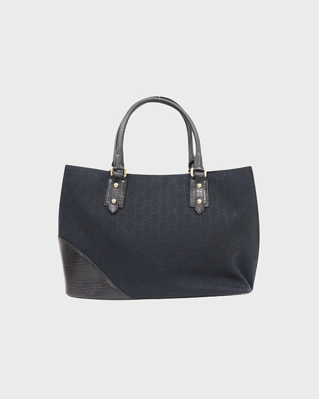 GUCCI GGキャンバスホースビットトートバッグ | Hedy