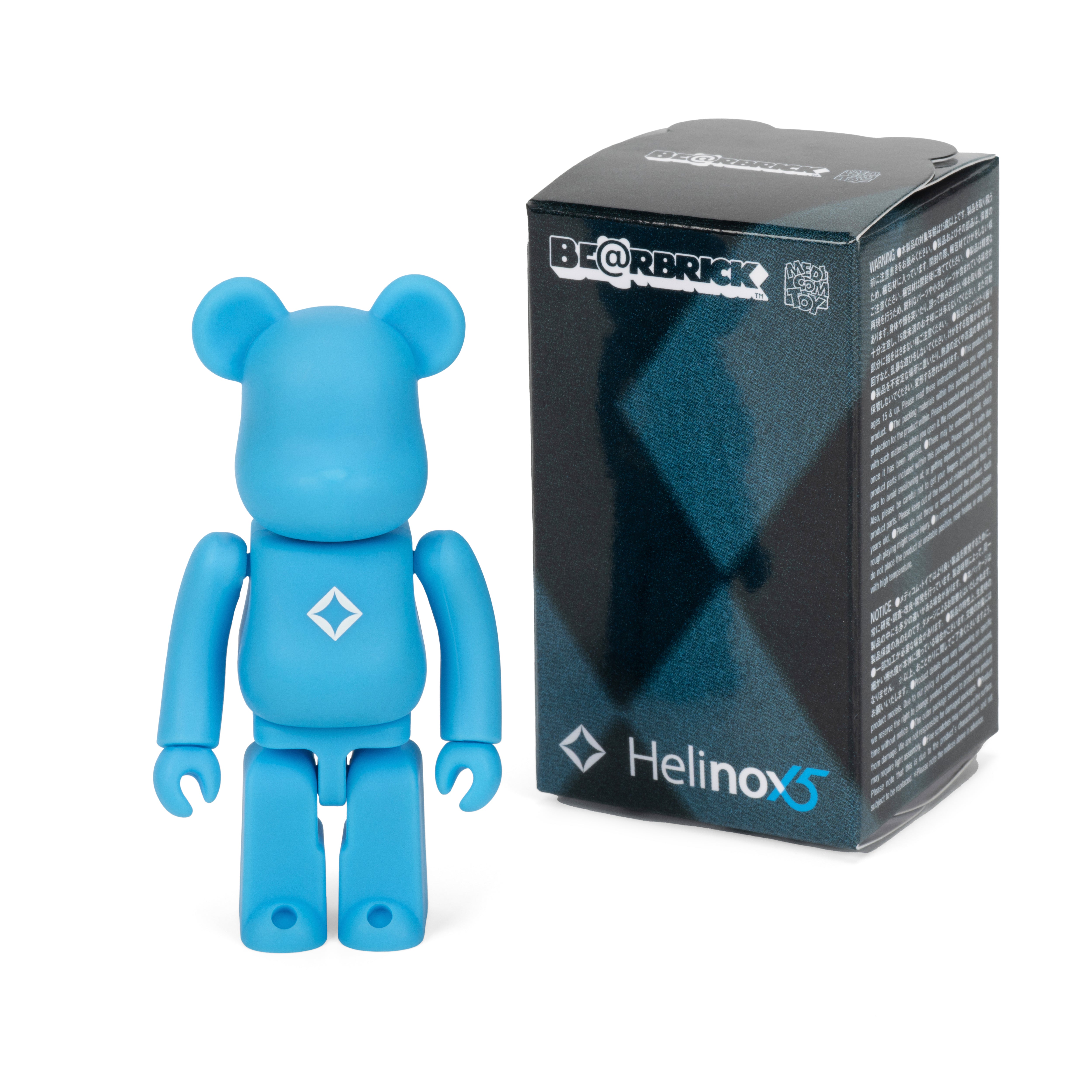 Helinox 15th Anniversary x BE@RBRICK 100% - Cyan – Helinox Japan