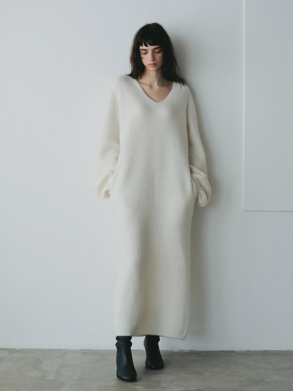 モヘアブレンドニットワンピース | Onepiece | HER. Online Store