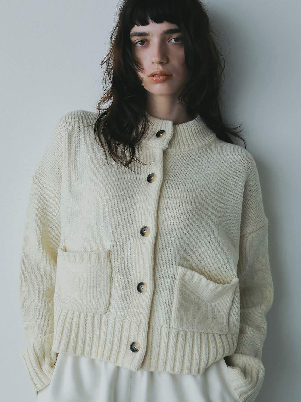 コンパクトカーディガン | Knit | HER. Online Store