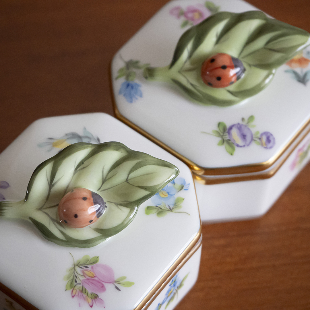 ミルフルール] ハチカクボックス てんとう虫