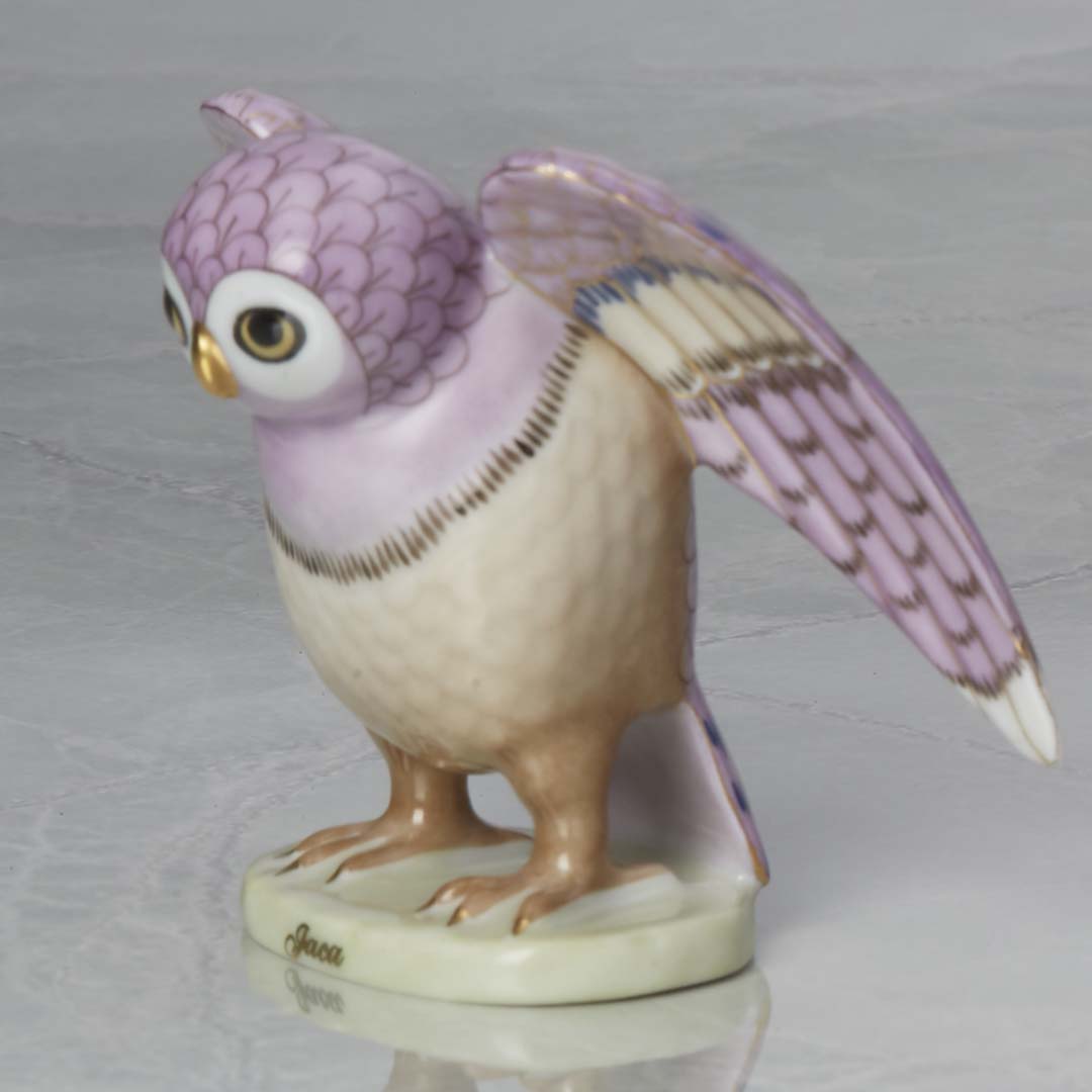 ヘレンド オウル 世界のフクロウ 箱オールネーム 限定3000体