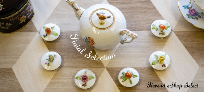 ヴィクトリア・プレーン] ミニティーポットフタ チョウ