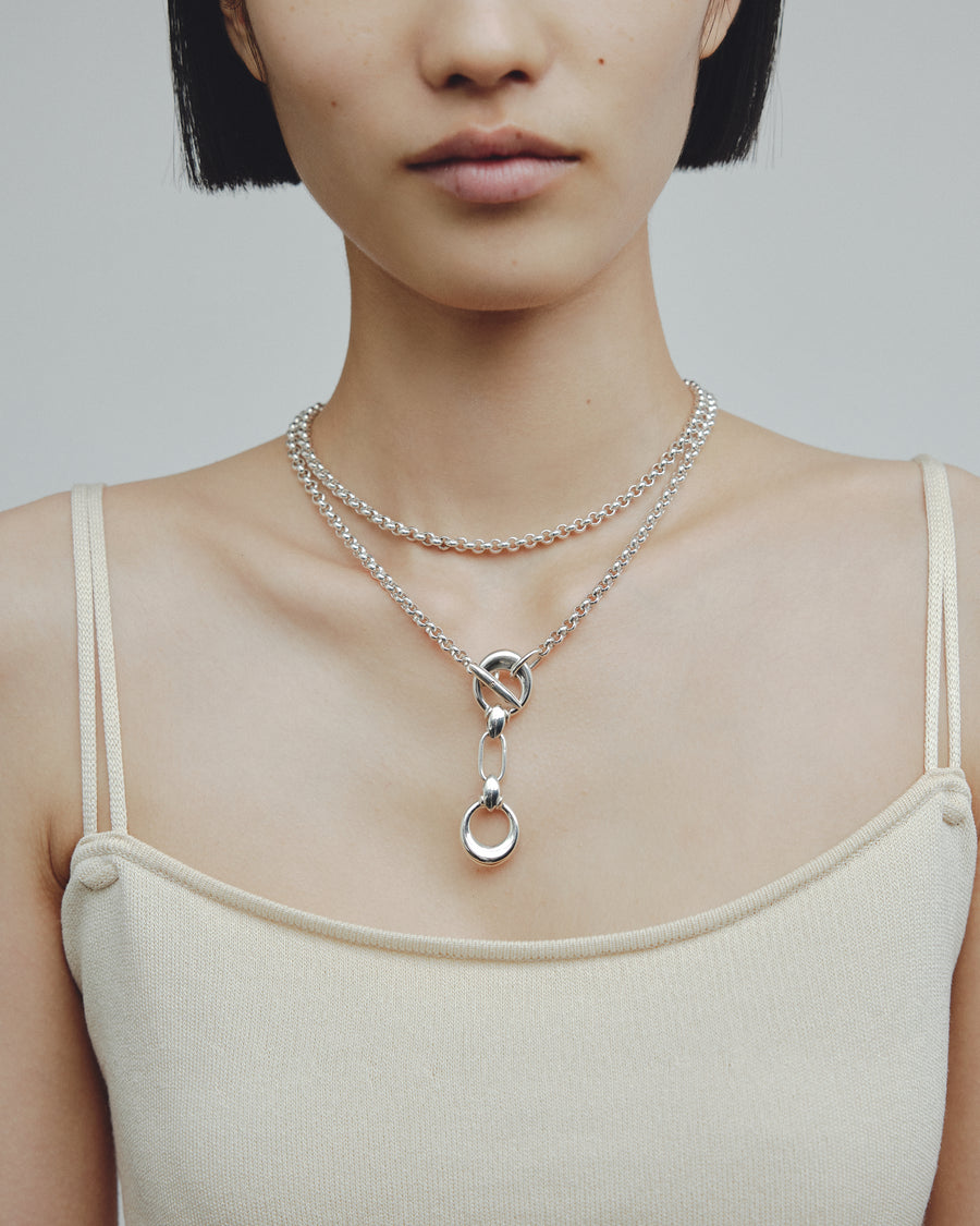 アクセサリー h'eres TOBARI ZOE PIERCE TOBARI ZOE SINGLE NECKLACE