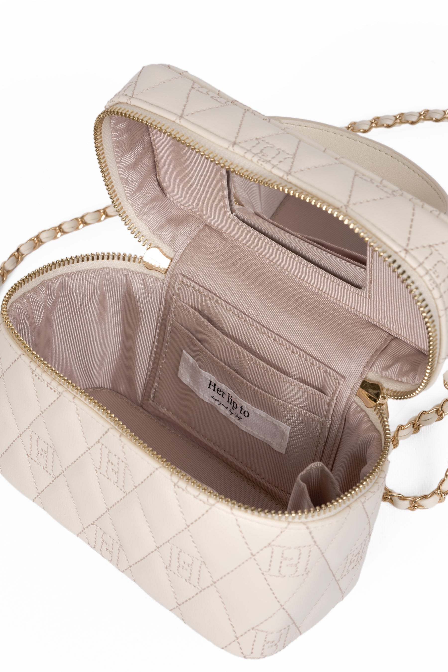 Monogram Quilted Vanity Bag