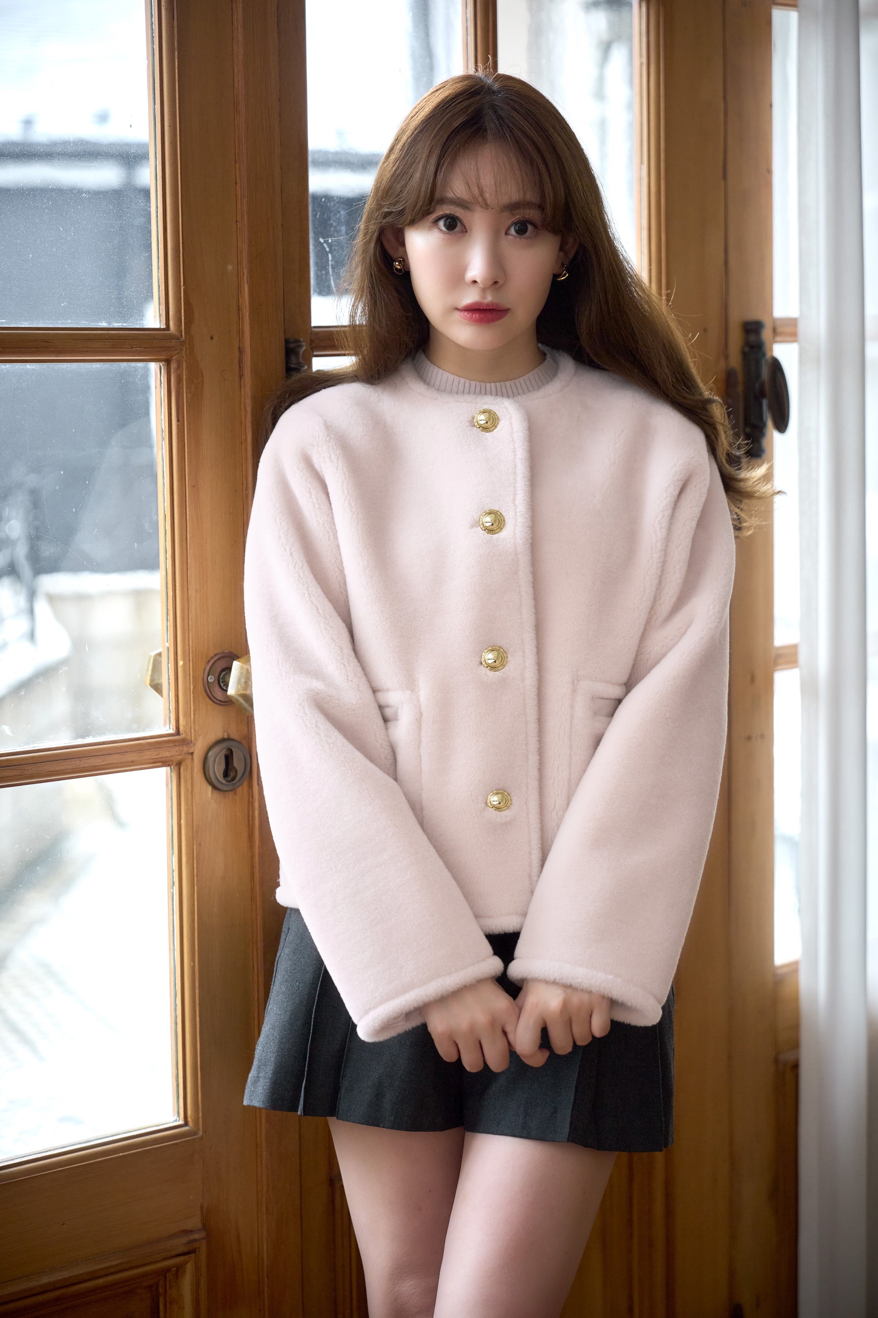 Lausanne Wool Short Coat
