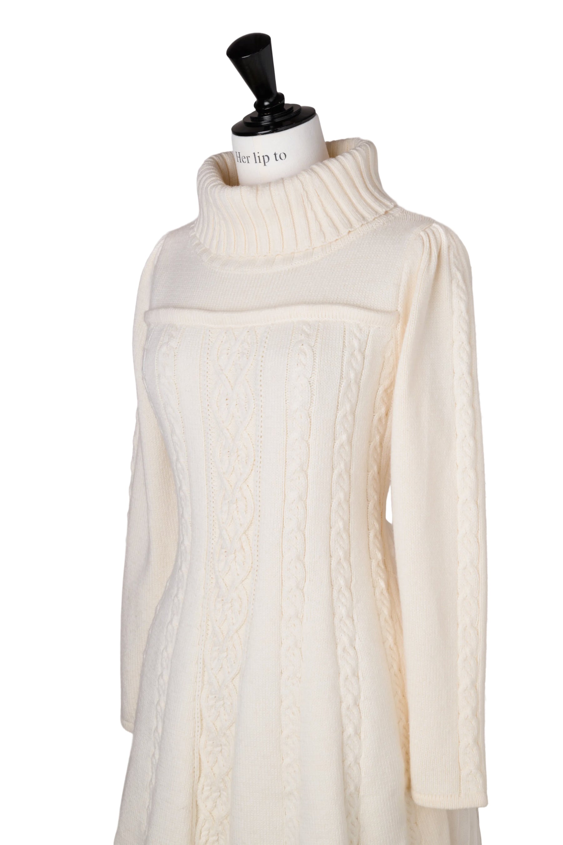 Clara Cable Knit Dress