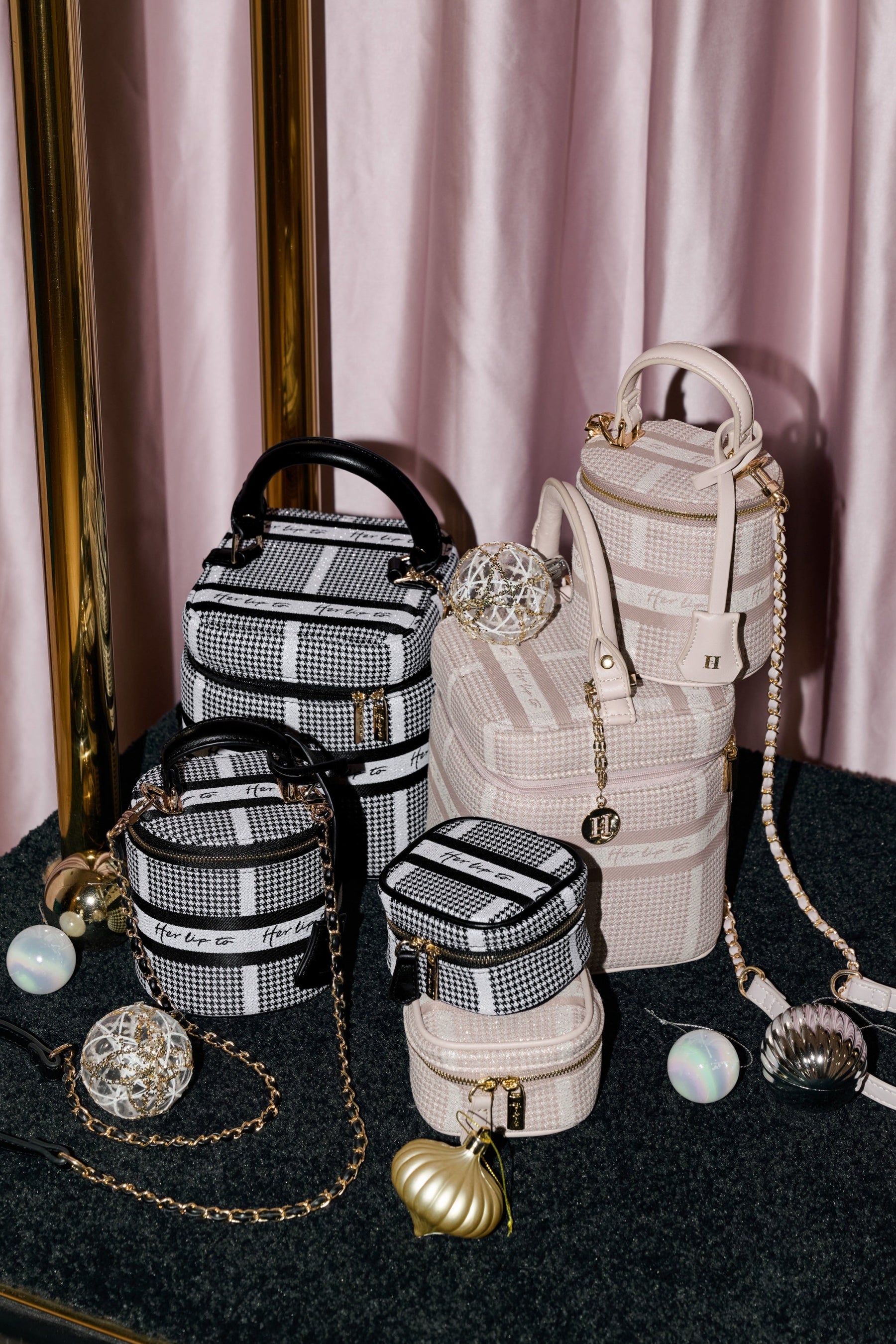 Herlipto tweed jewelry box ノベルティ アクセサリー herlipto