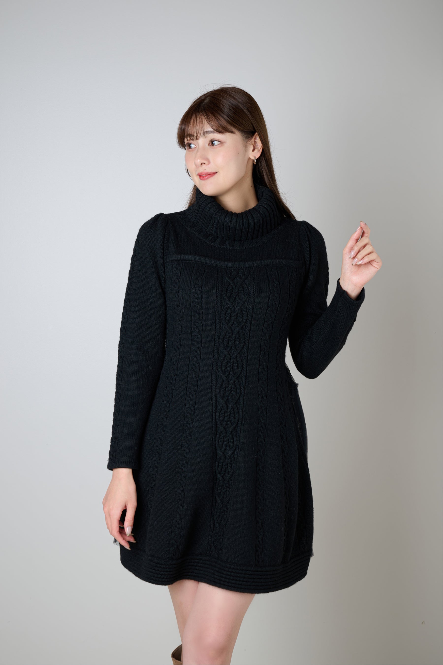 Clara Cable Knit Dress