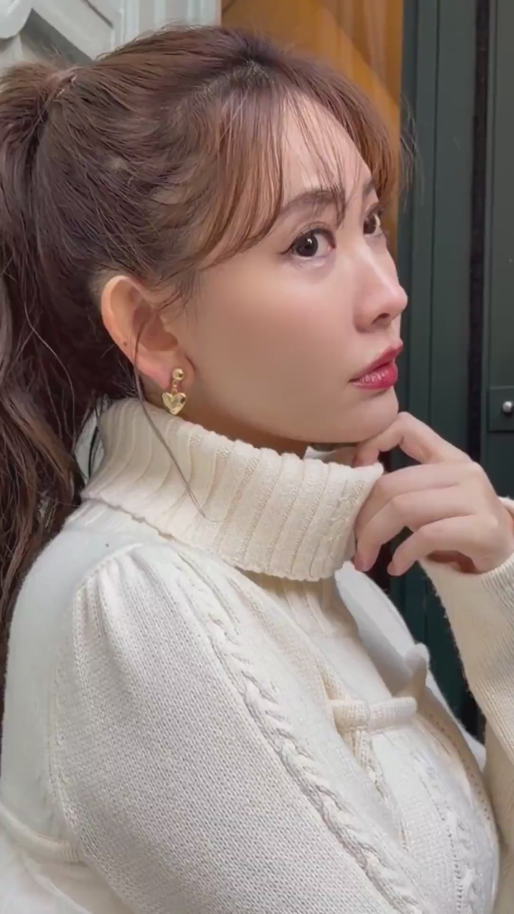 Clara Cable Knit Dress