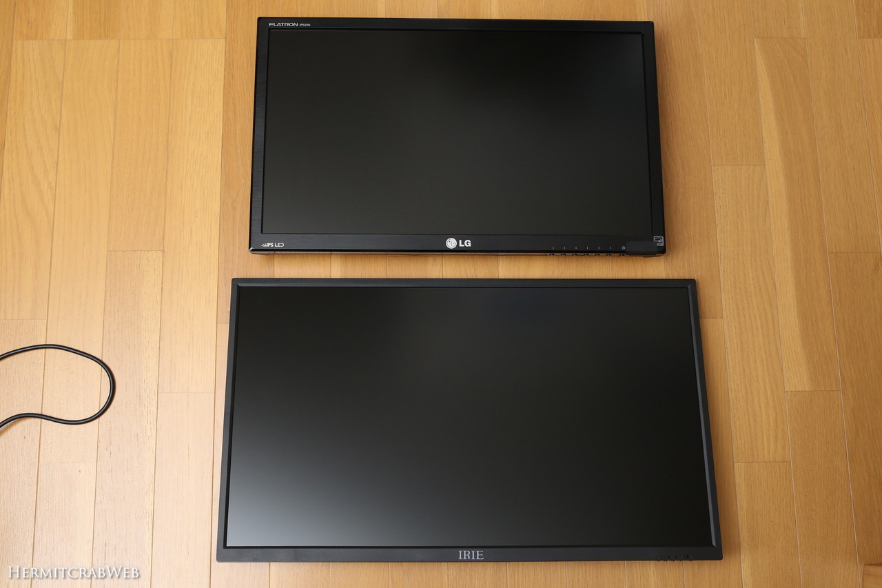 12年半ぶりにパソコン用モニタを買い替え。初めての4Kモニタ！【IRIE