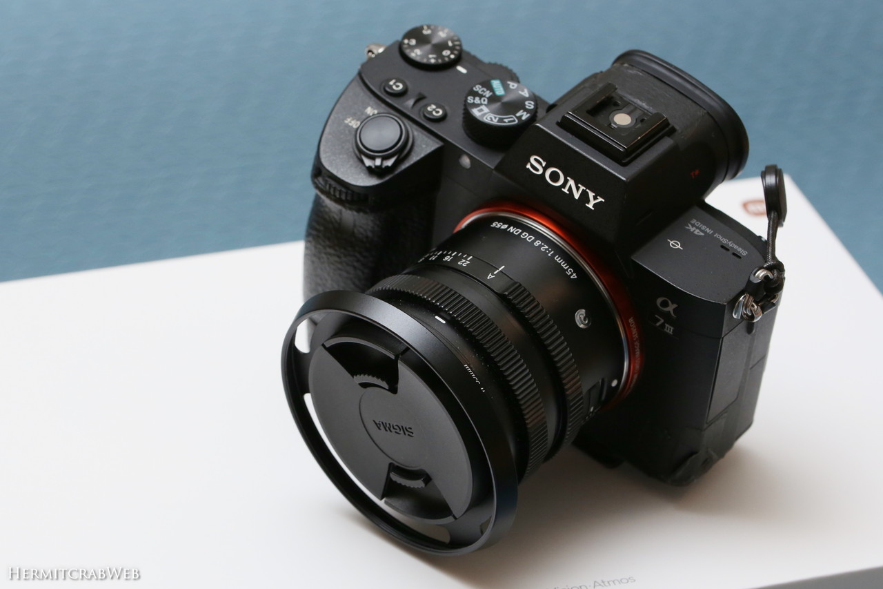 SIGMA 45mm F2.8 DG DN】コンパクト＆オールドレンズ風フードを試す