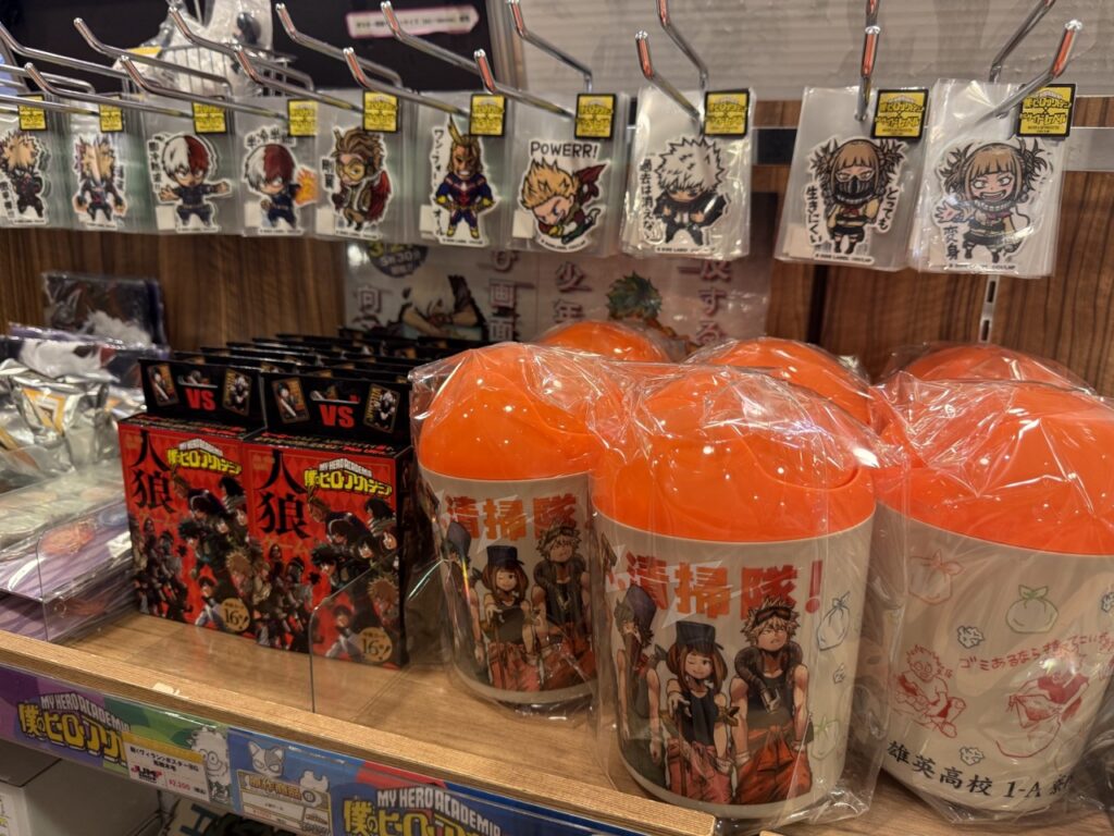 JUMP SHOP(ジャンプショップ) 東京駅店】ヒロアカのグッズを紹介