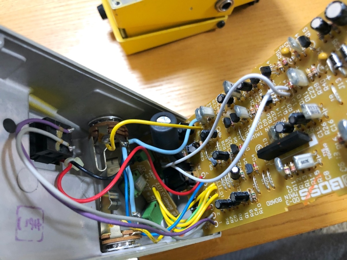 BOSS OD-3 と OD-3 mod | へたれマカー日記