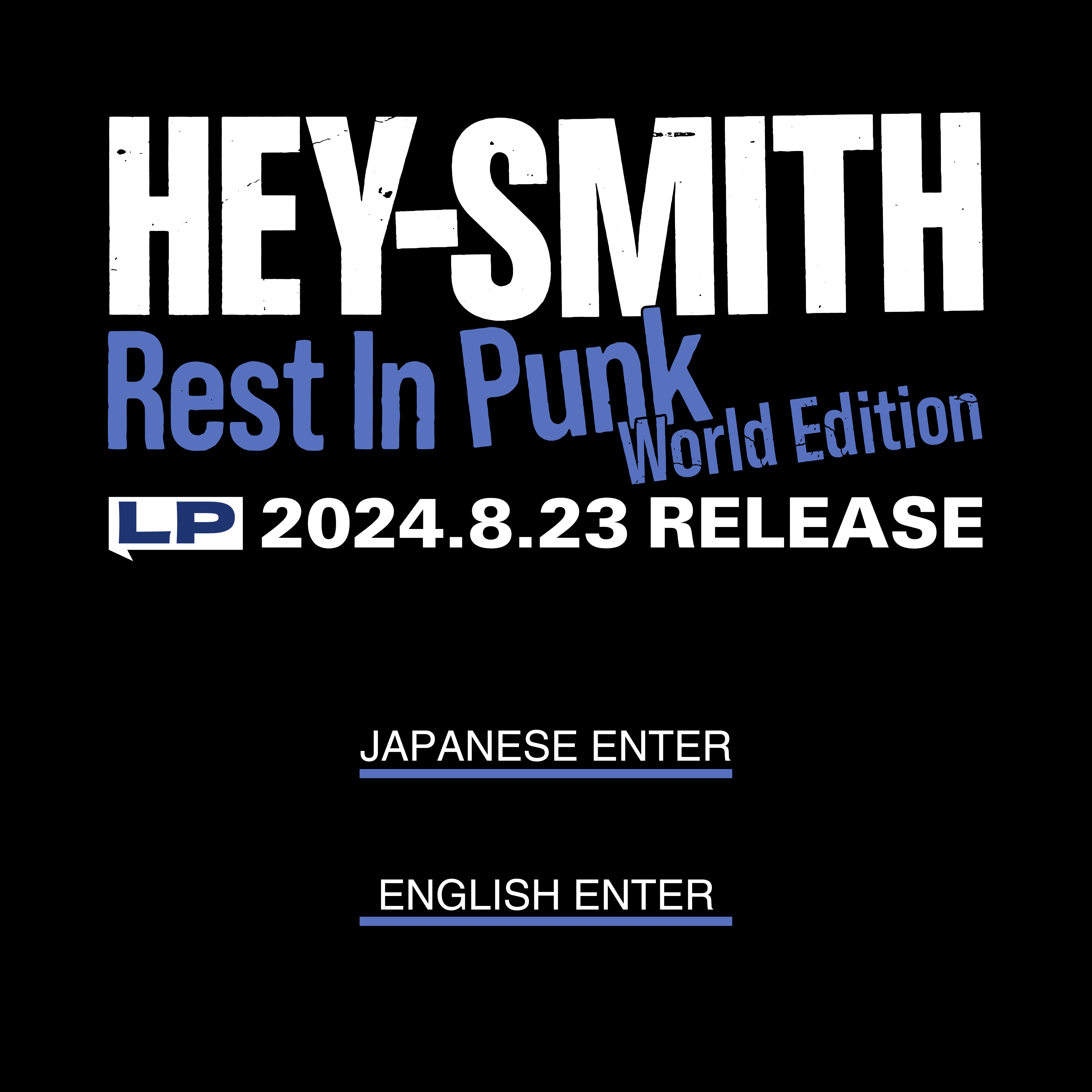 HEY-SMITH Rest In Punk World Edition