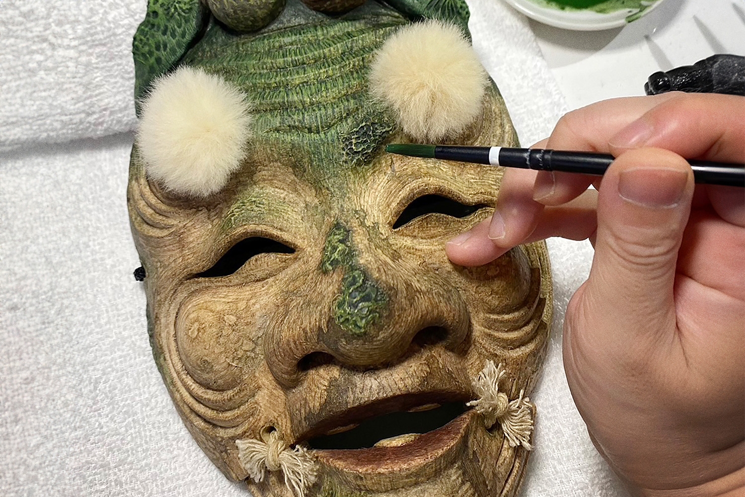 Shuko Namakura, Mask maker in Chiyoda City, Japan, presented by
