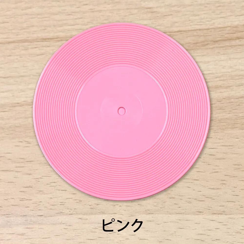 レコードコースター【販促花子ノベルティ】