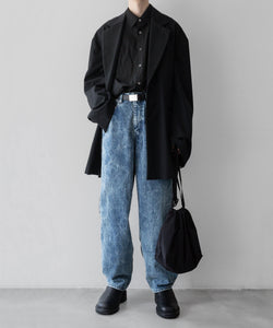 stein / シュタイン】NYLON COMBINATION CHEMICAL BLEACHED DENIM