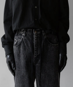 stein / シュタイン】NYLON COMBINATION CHEMICAL BLEACHED DENIM