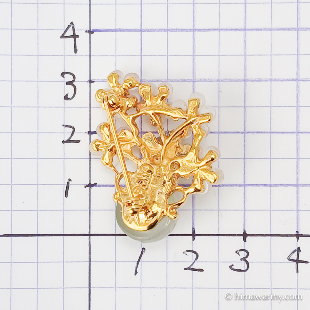 Swoboda スワボダ-天然石-ムーンストーンとガーネットの花束