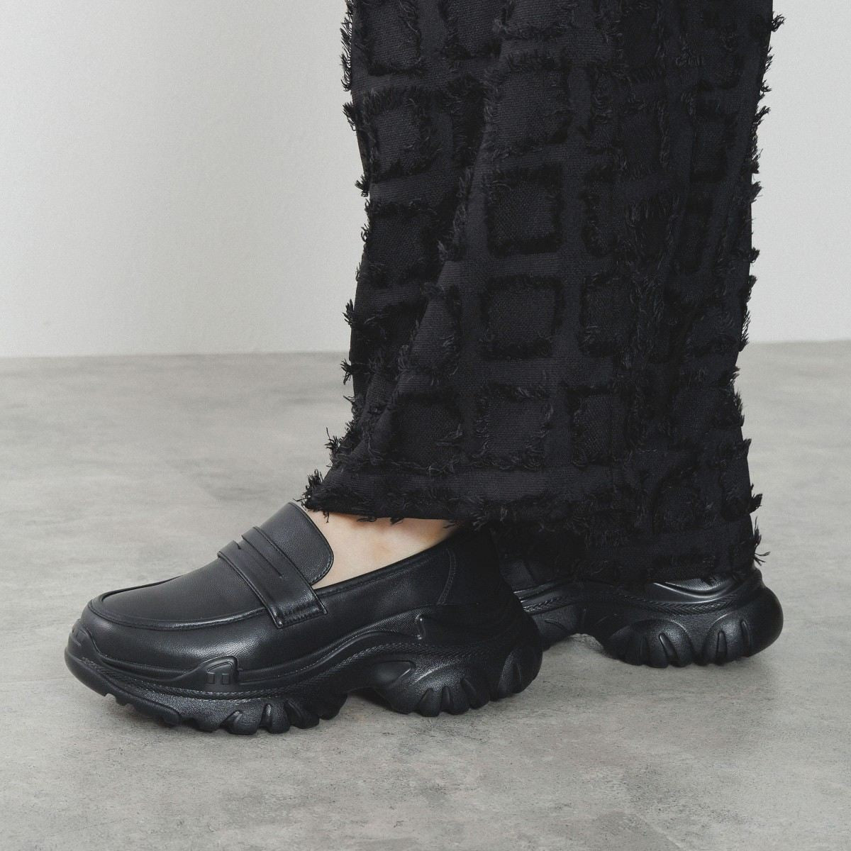 再値下げ】ボリュームソールローファー/554310