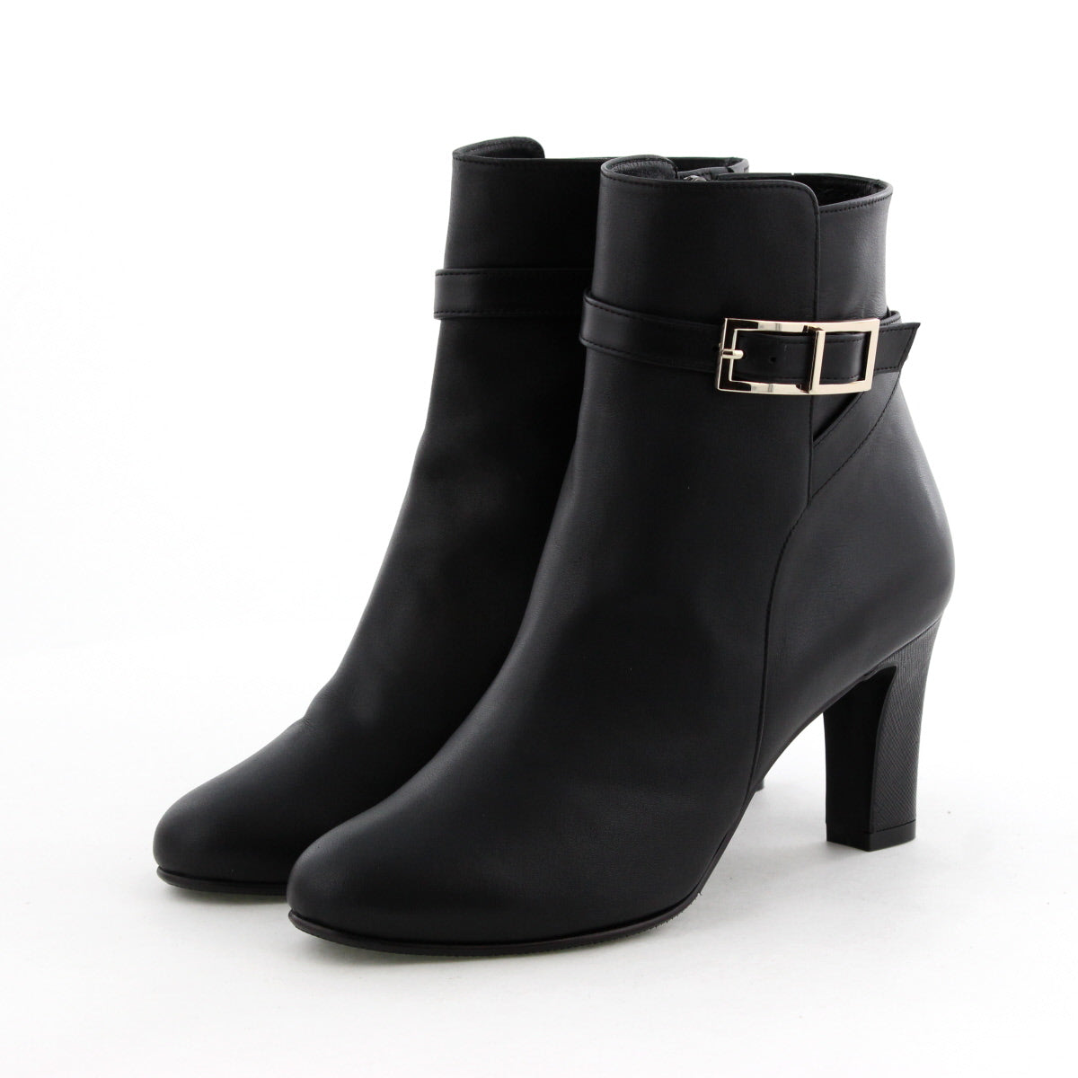 SALE】サイドバックルヒールブーツ/651410