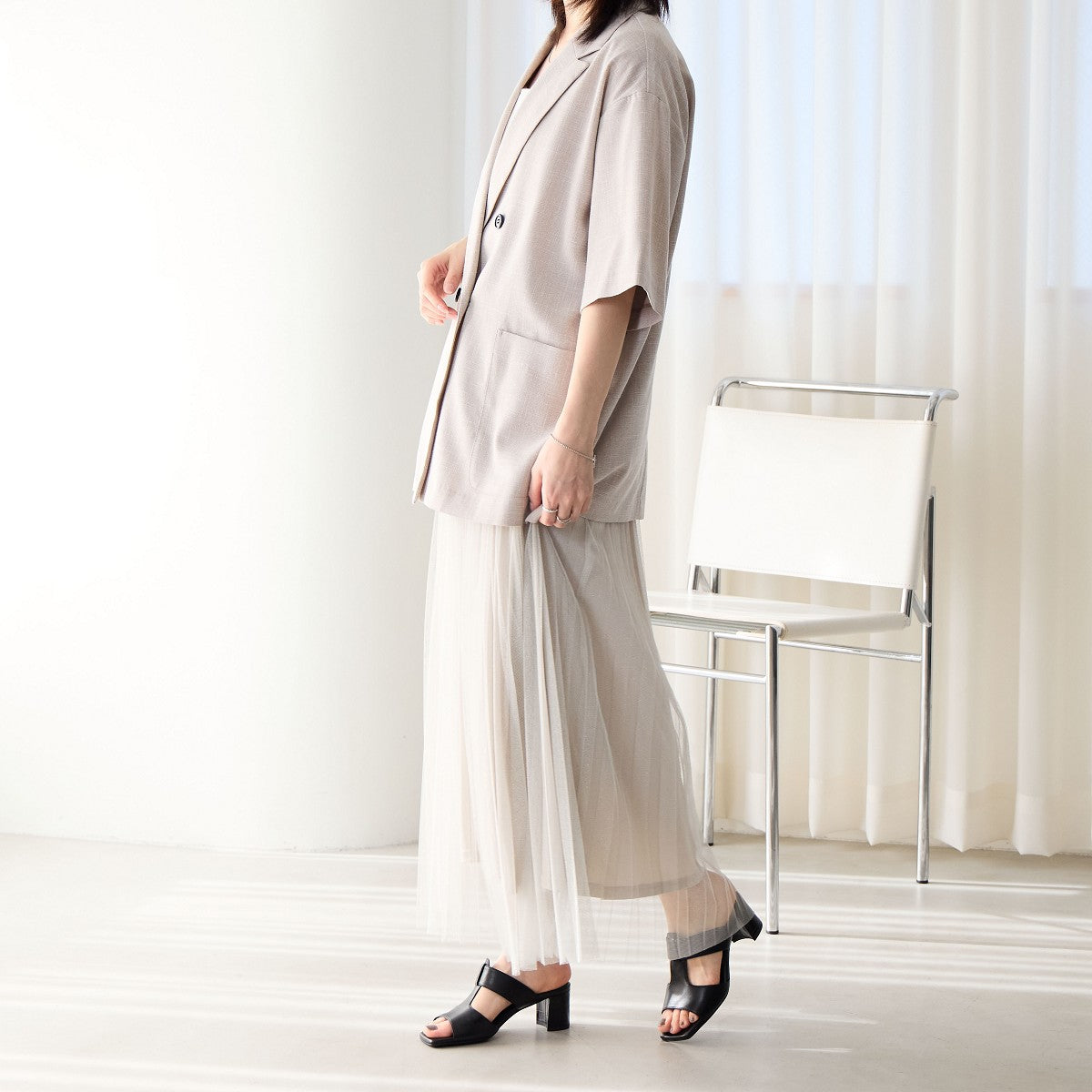 サイドカットミュール/651219