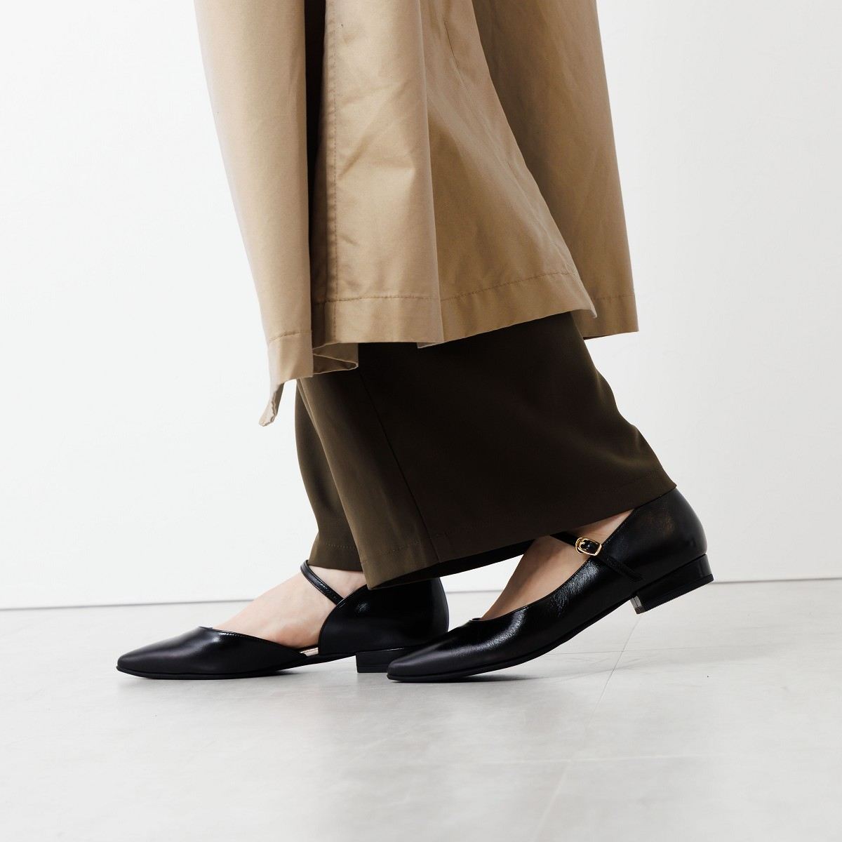 25AW】サイドオープンメリージェーンパンプス/651301