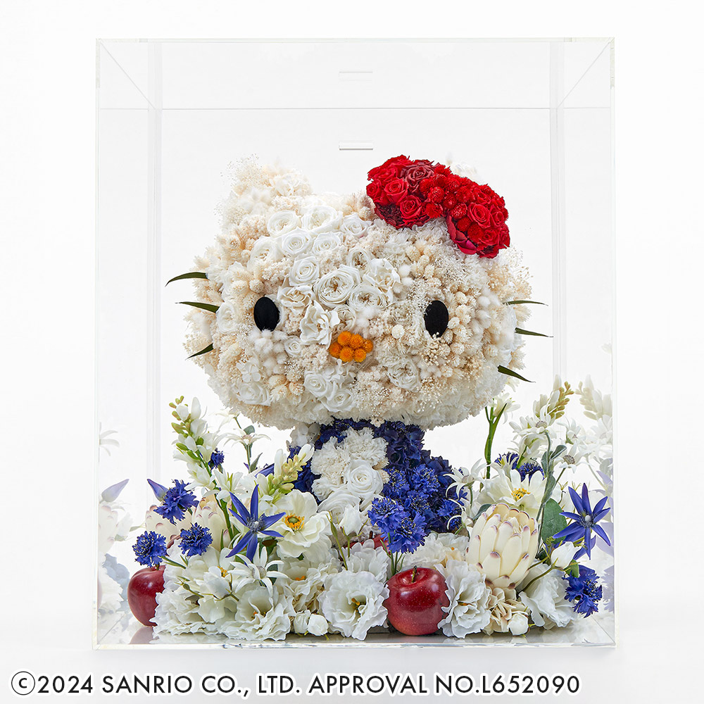 プリザーブドフラワー「HELLO KITTY 50th Anniversary」【東京都23区