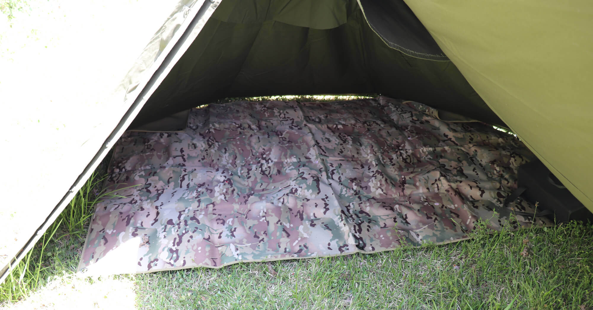 ポーランド軍幕にちょうどいいOregonian Camperの防水グラウンドシート