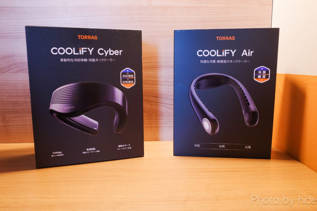 夏の暑さ対策の決定版！TORRAS ネッククーラー COOLiFY CyberとCOOLiFY