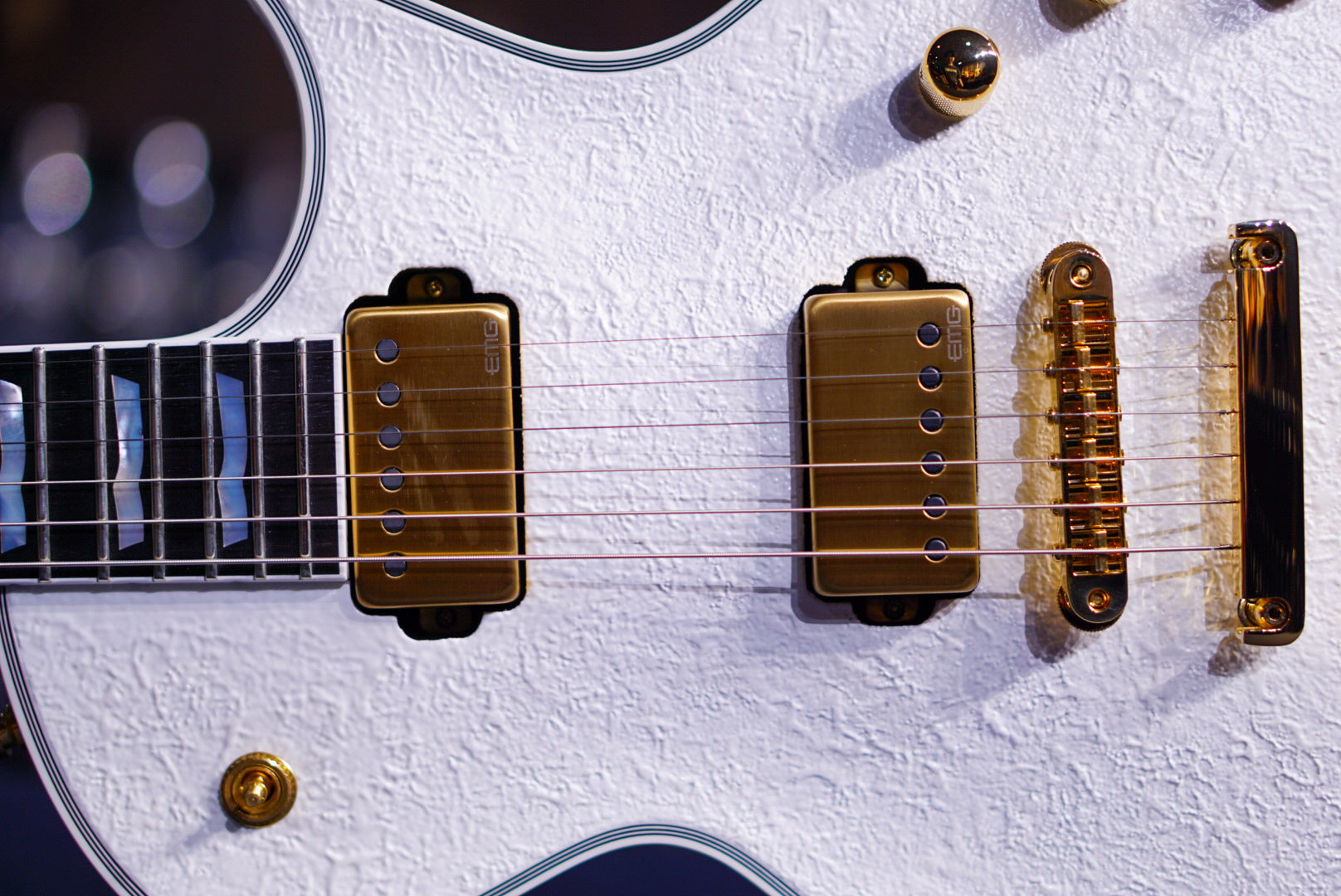 ESP Eclipse CTM DB/E castmetal white +gold package E8490232