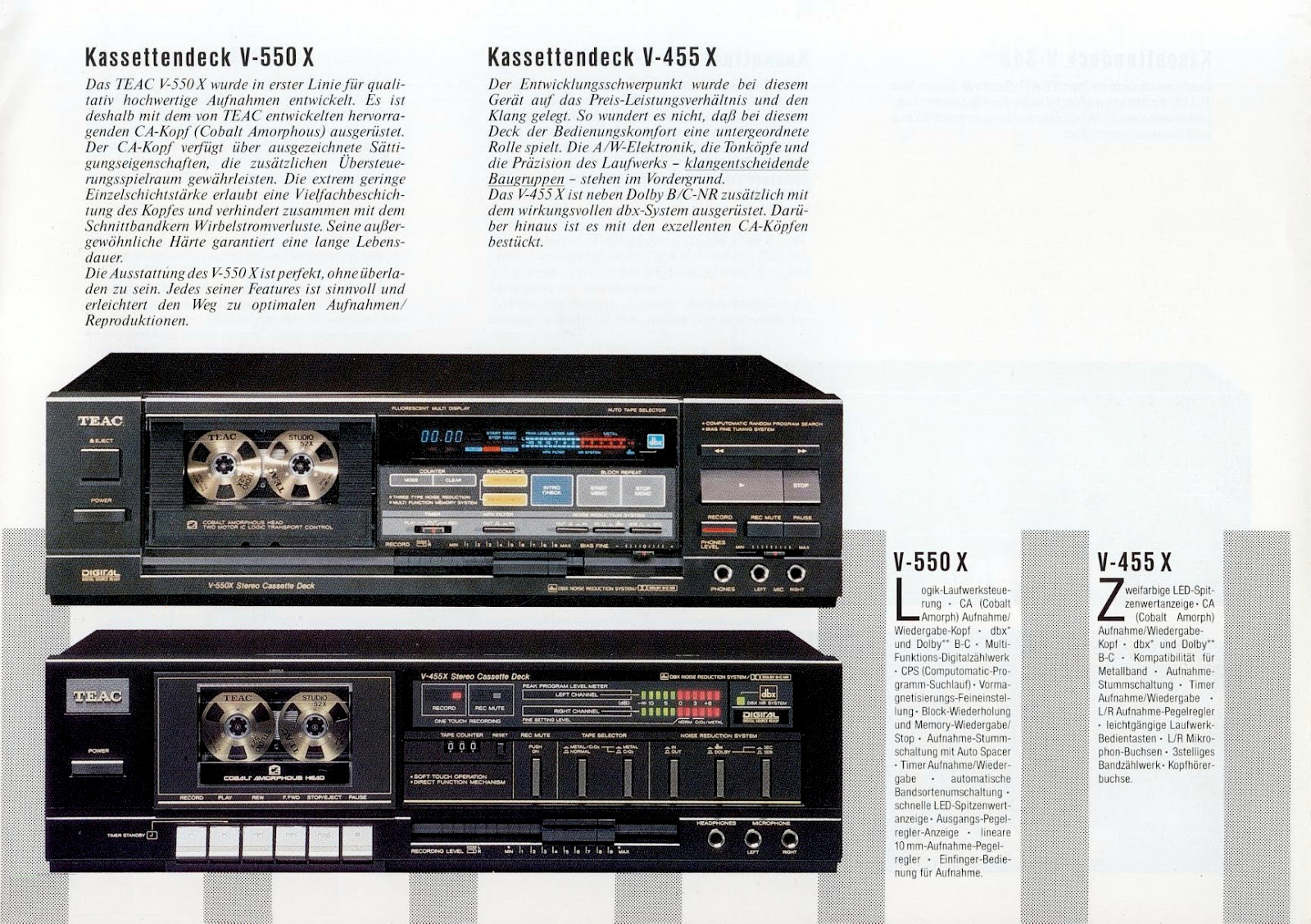 Teac V-455 X | hifi-wiki.com