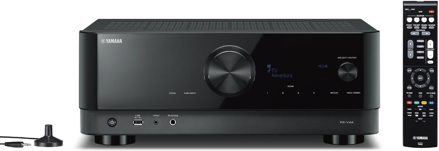 Yamaha RX-V4A 5.2-Ch MusicCast AV Receiver with 8K HDMI | Hi-Fi Heaven