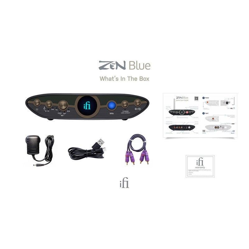 iFi Audio Zen Blue 3 Bluetooth DAC - Detailed Wireless Sound