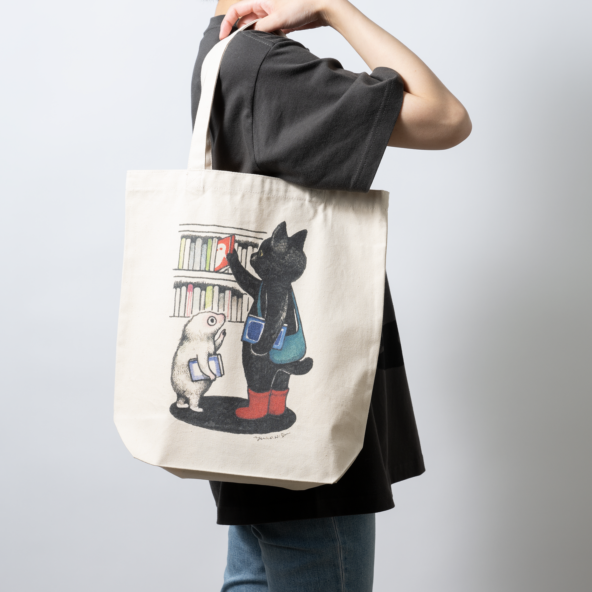 角川ホラー文庫30周年×ヒグチユウコ トートバッグ – ボリス雑貨店