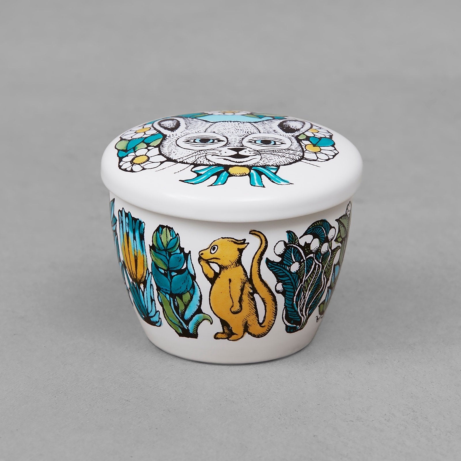 九谷焼 湯呑みセット ニャンコ – ボリス雑貨店