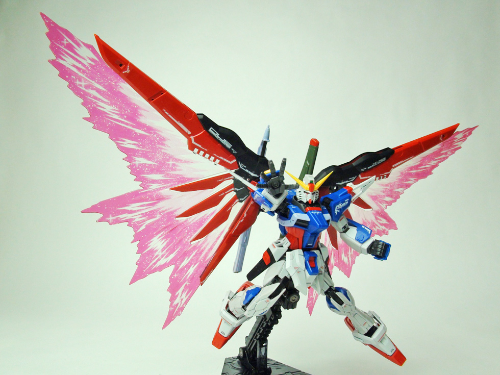 RG 1/144 デスティニーガンダム用 拡張エフェクトユニット“光の翼