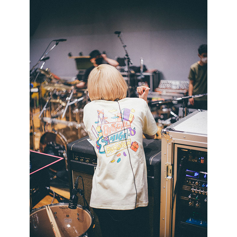 SHOCKING NUTS TOUR Tシャツ クリームホワイト（SHOCKING NUTS TOUR