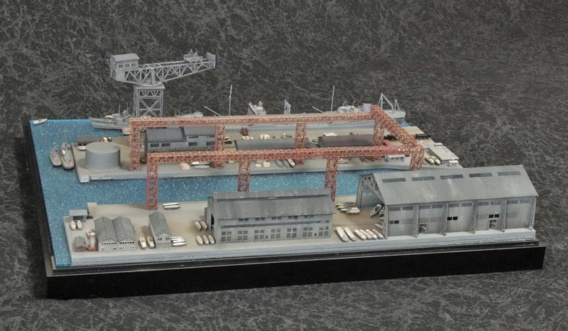 ショップ入荷情報】1/700日本海軍 軍港ジオラマ完成品 – 艦船模型製作