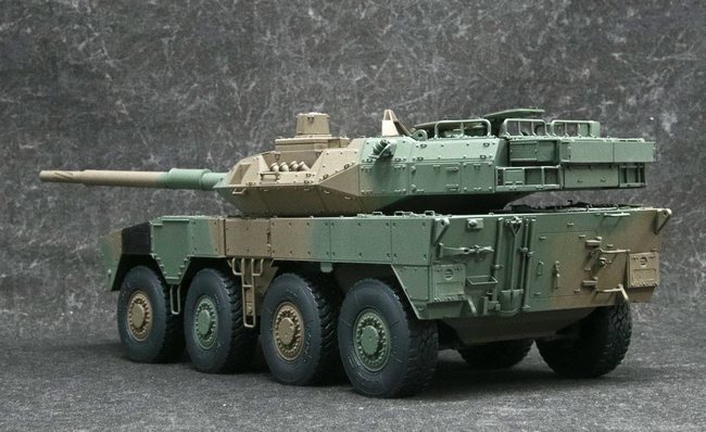 1/35「陸上自衛隊 16式機動戦闘車」その11 砲塔＆ホイールetc塗装
