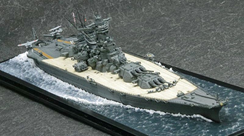 1/700戦艦「大和」【就役時】完成写真 – 艦船模型製作代行モデル