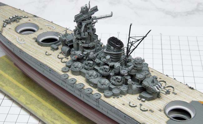 1/700戦艦「大和」【最終時】その14（船体ディテール後編） – 艦船模型